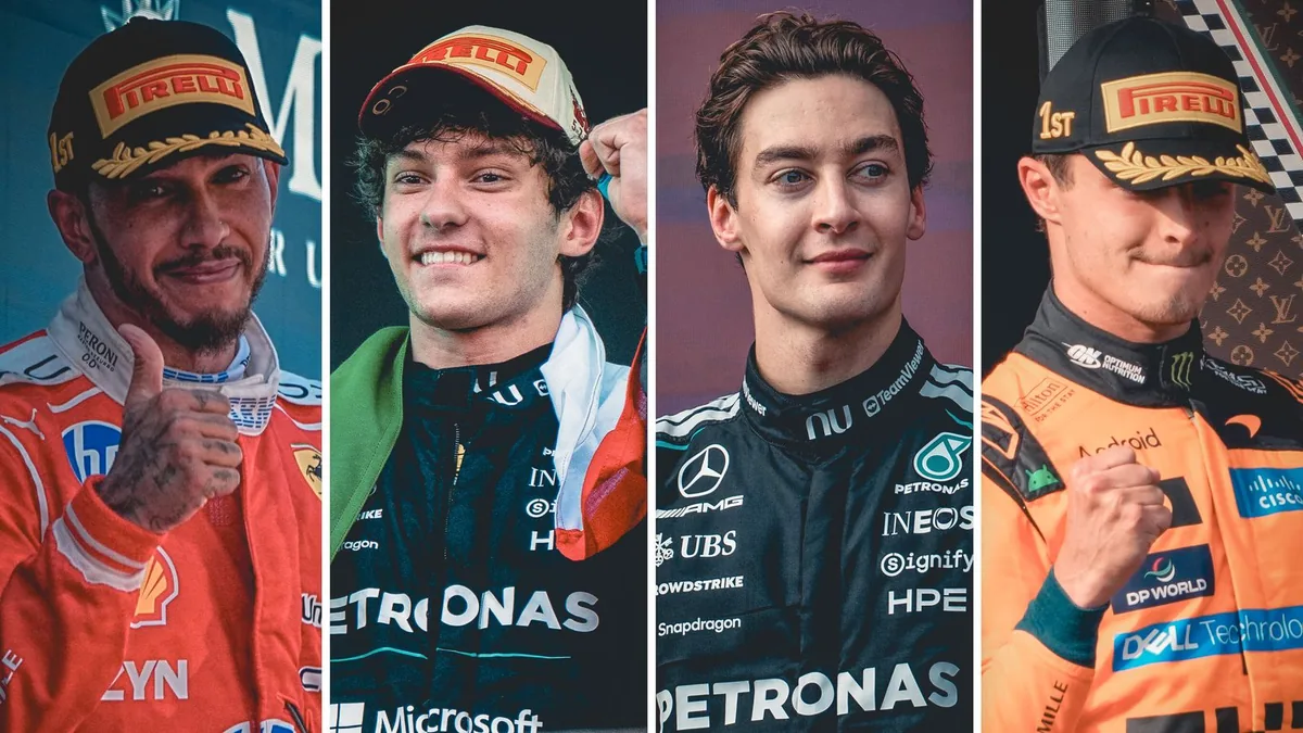 19岁领跑50分！F1半程评分：安东内利最接近满分