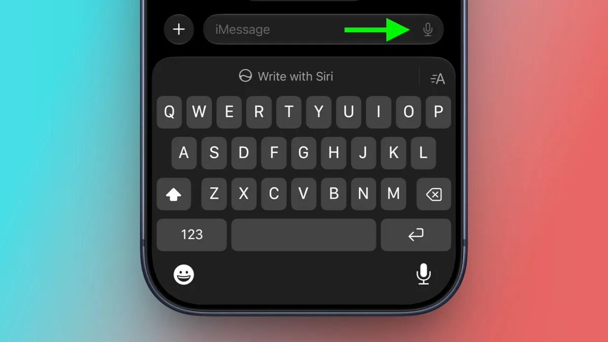 发消息总误触听写按钮?iOS 27终于能关掉它了