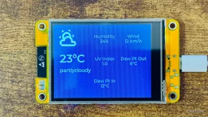 15 美元 ESP32 小黄屏,把看天气这件事从手机里搬出来 15 美元 ESP32 小黄屏,把看天气这件事从手机里搬出来