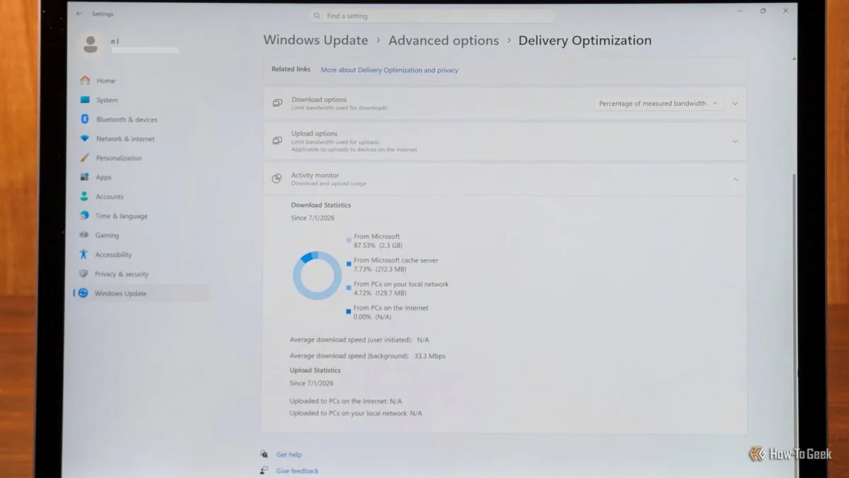 打游戏突然卡一下?Win11 在偷偷给别人做种