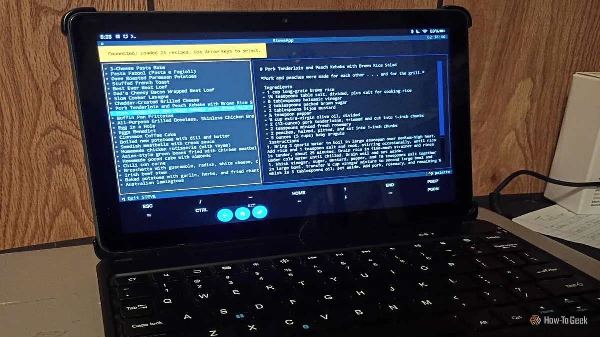 旧 Fire 平板别扔:装 Linux 改成厨房菜谱终端