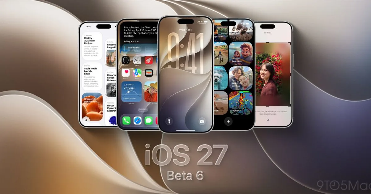 iOS 27 测试版中的 Siri AI 界面