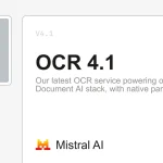 Mistral 推出 OCR 4.1：文档 AI 进入段落级时代