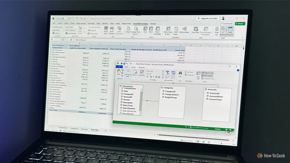 Excel 查找公式越写越乱?用 Power Pivot 管住多张表