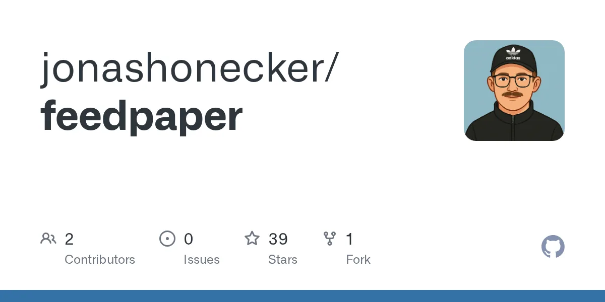 feedpaper:他把 RSS 订阅做成了每日电子报纸