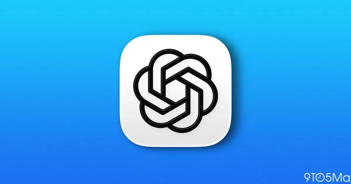 ChatGPT iOS 应用界面示意