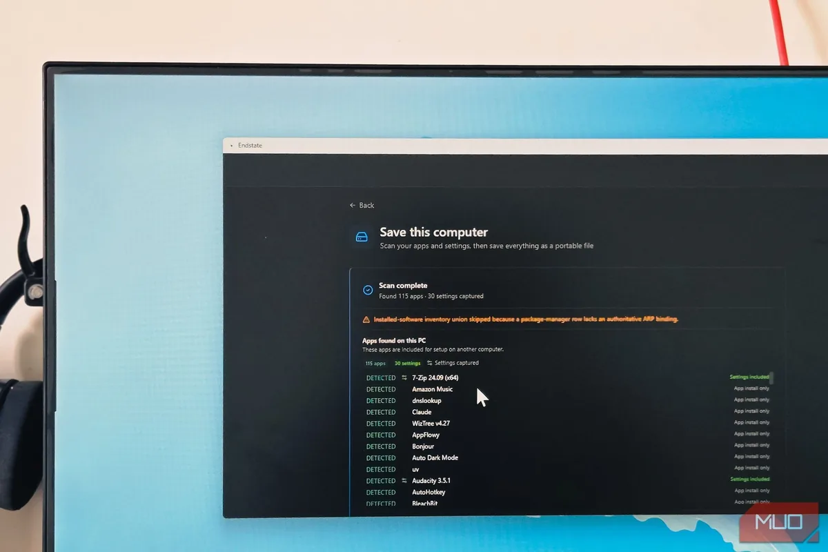Windows 重装不再折磨人:一键还原应用与设置