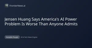 黄仁勋最怕的不是对手，是停电