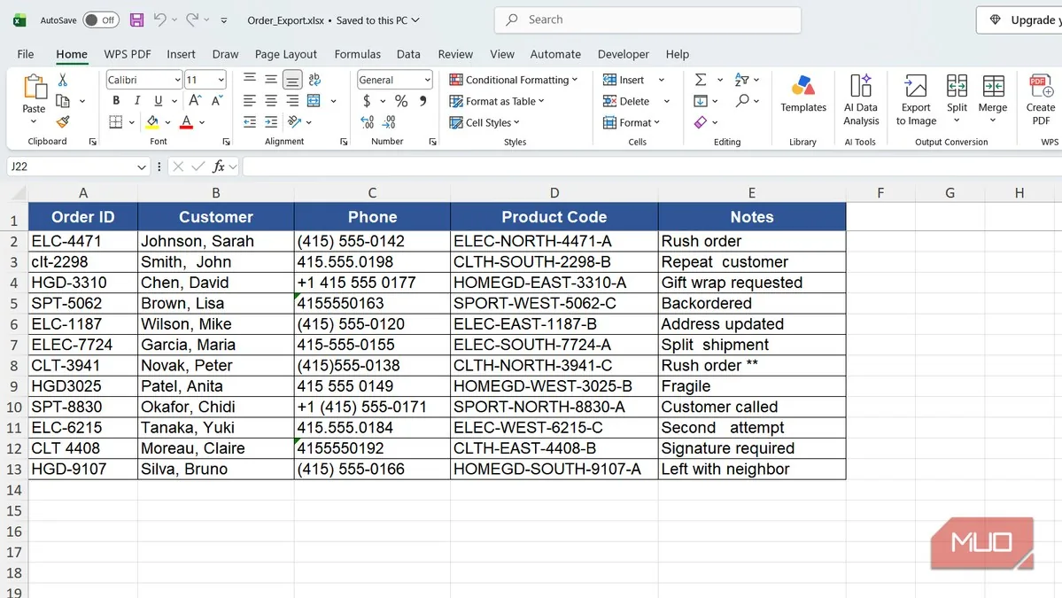 Excel 三个正则函数,专治表格文本清洗