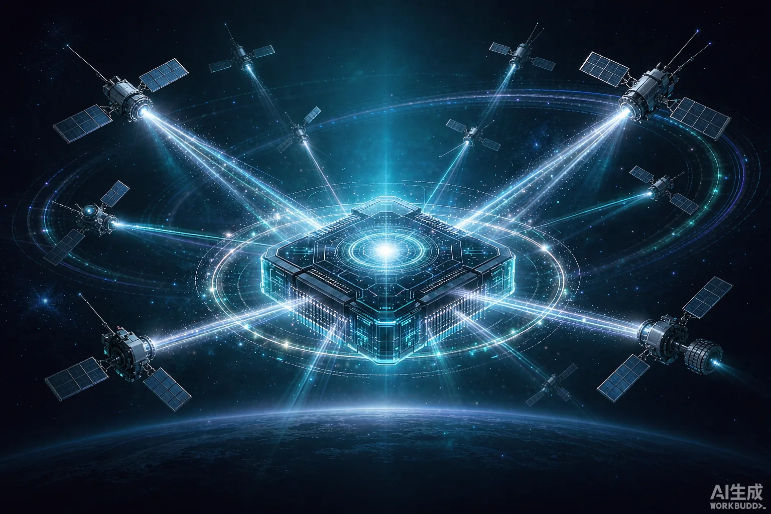 英伟达 Vera CPU 与智能体 AI 概念示意图