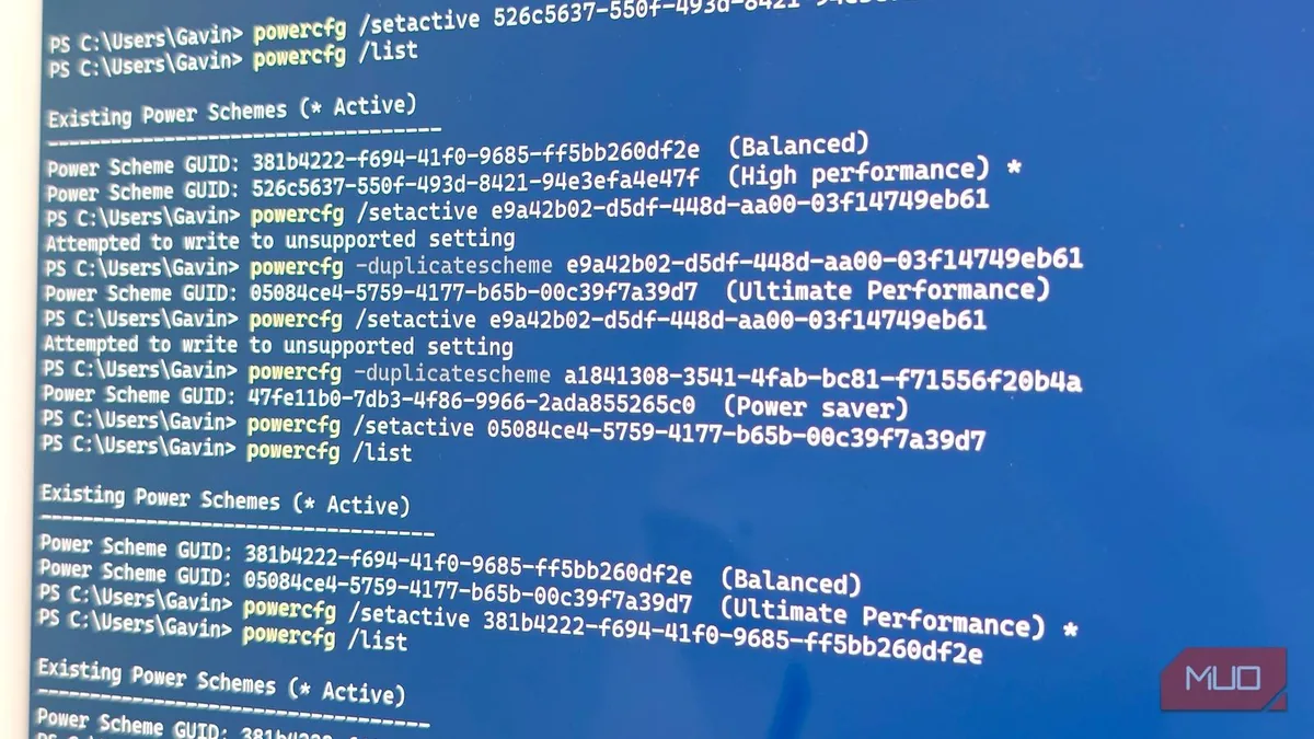 电源模式调了没反应？找回 Win11 隐藏电源计划