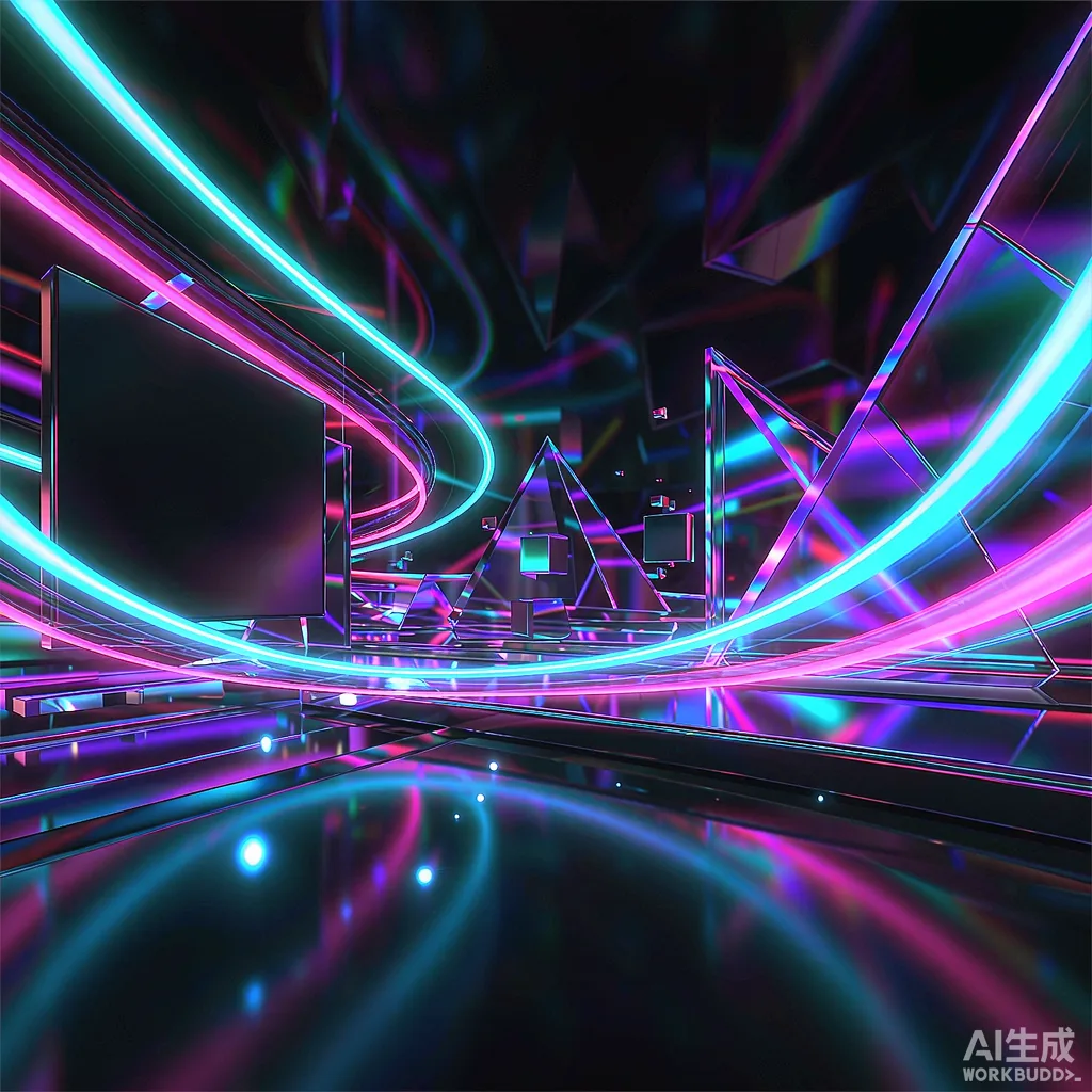 Claude Opus 5.5 生成 RTX 光追引擎示意图