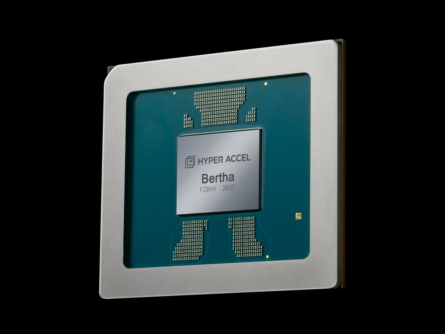 4nm AI芯片Bertha量产：能效号称H100的12倍