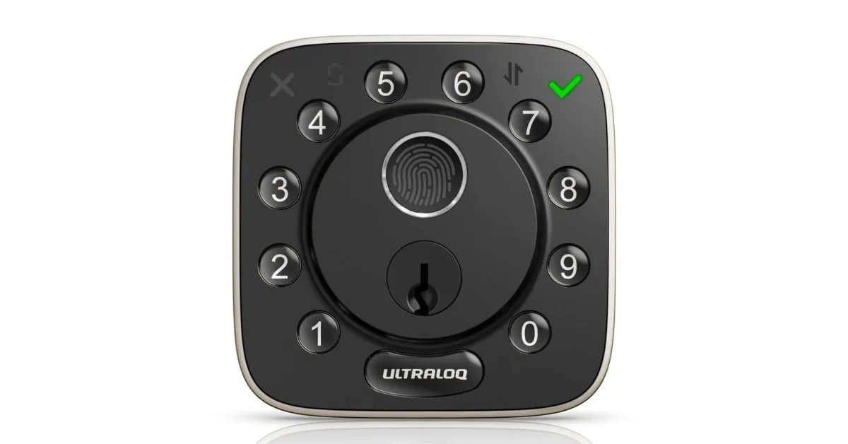 ULTRALOQ Bolt 指纹锁：接入苹果Home的全能锁