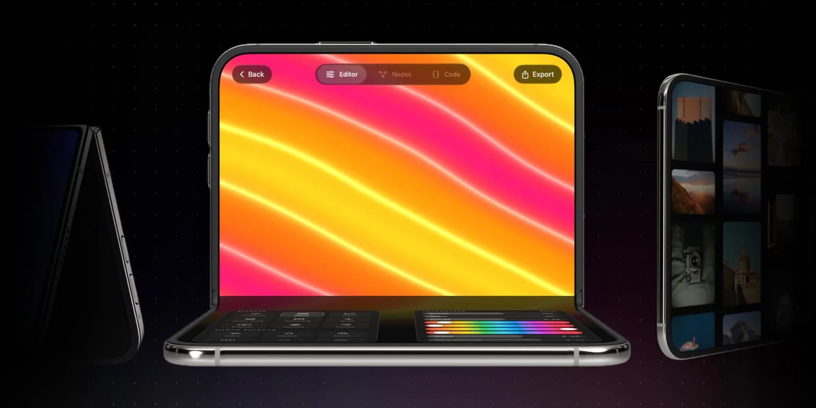 Bitrig 的 iPhone Duo 3D 模拟器可折叠把玩（图片来源：9to5Mac）