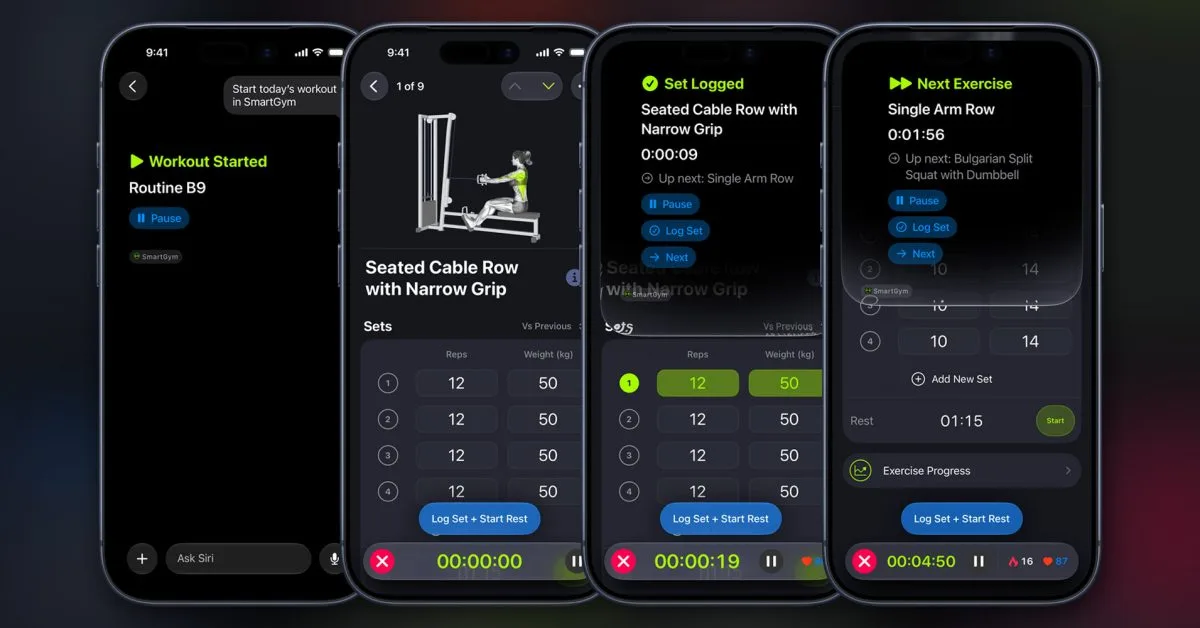 SmartGym 8 发布：自然语言生成训练，深度接入 Siri AI