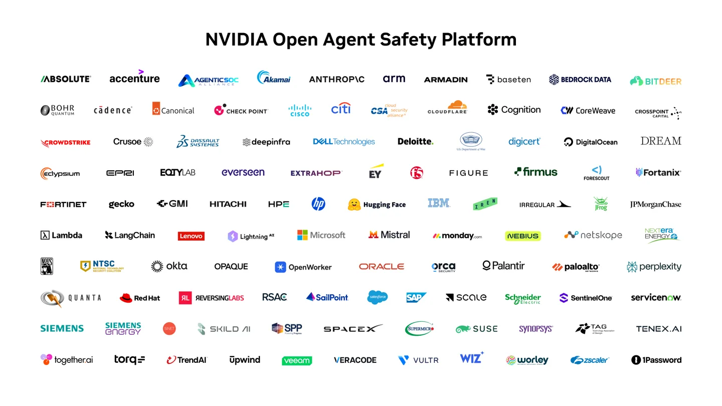 图片来源:IT之家 英伟达 Open Agent Safety Platform 架构示意