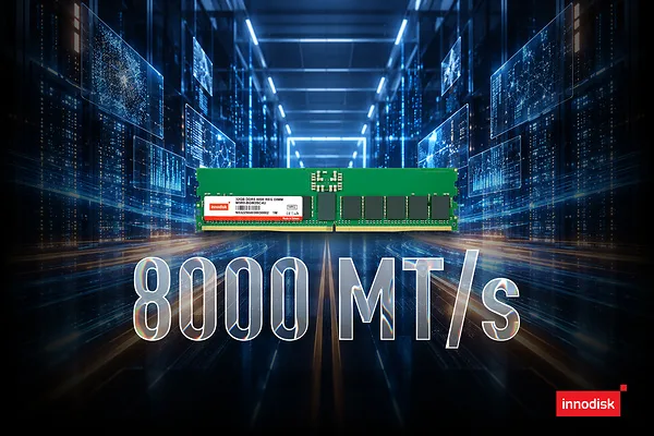 宜鼎 Innodisk DDR5-8000 工业级 RDIMM 内存模组