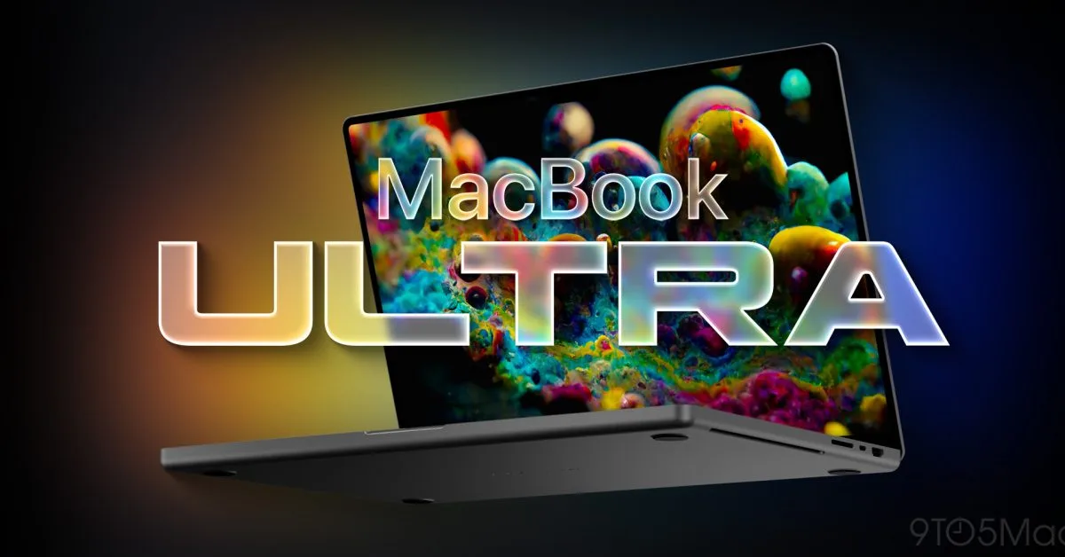 曝光的 MacBook Ultra 概念渲染图