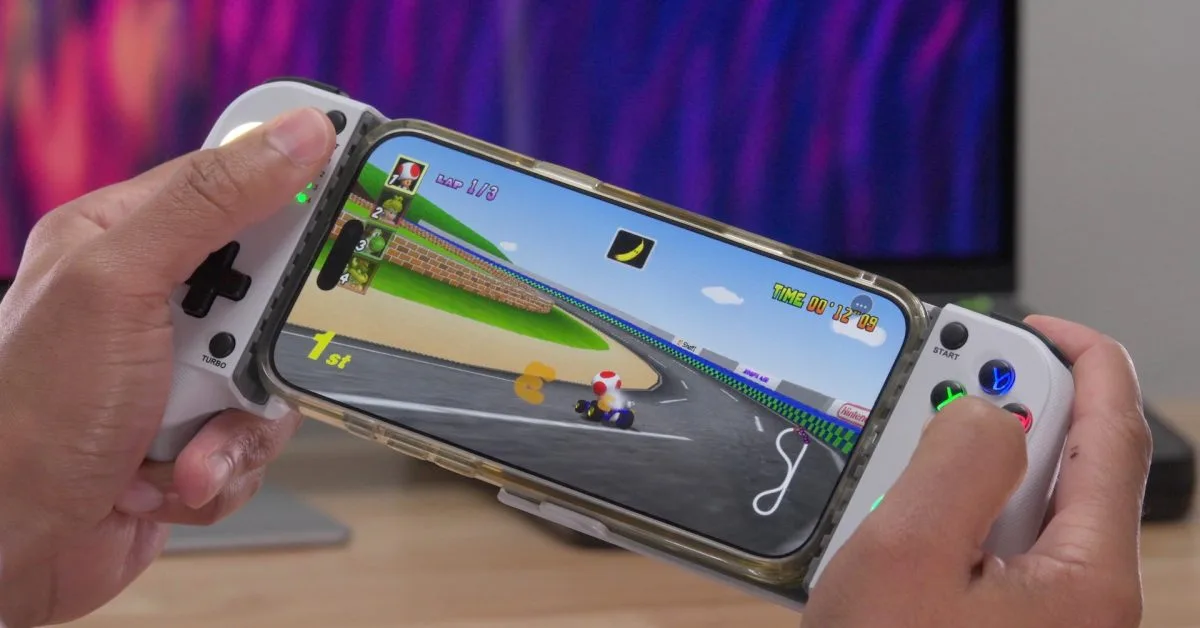 iPhone 原生运行《马里奥赛车64》：Metal 渲染、120 帧、高清材质