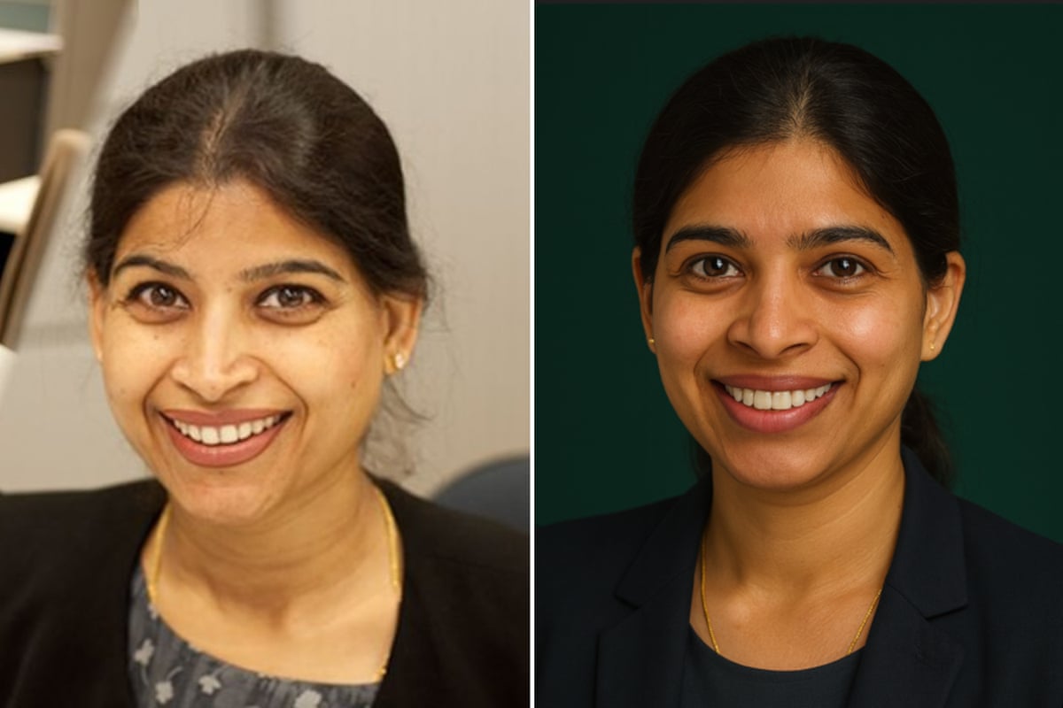学者 Meena Jha 与她训练的 AI 分身 Neena Chatbot