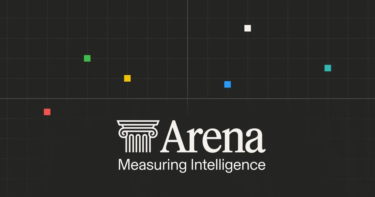 AI 模型评测平台 Arena 界面示意