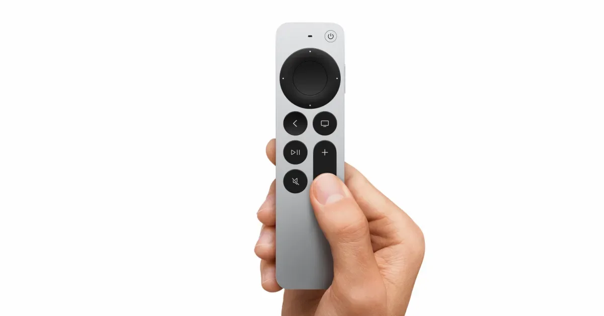 图片来源:9to5Mac 新款 Siri Remote 产品图