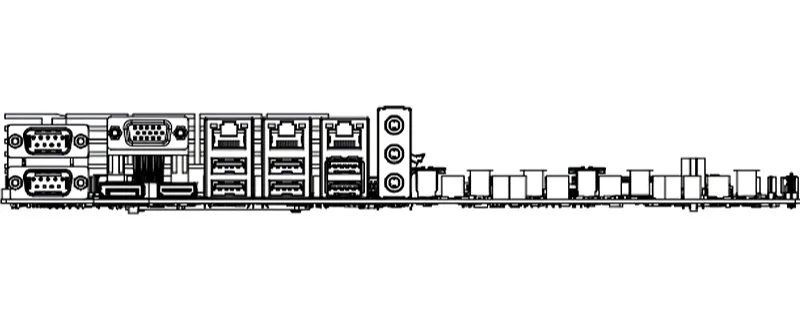 德晟达 M26-NVLS-ATX09 主板实物图