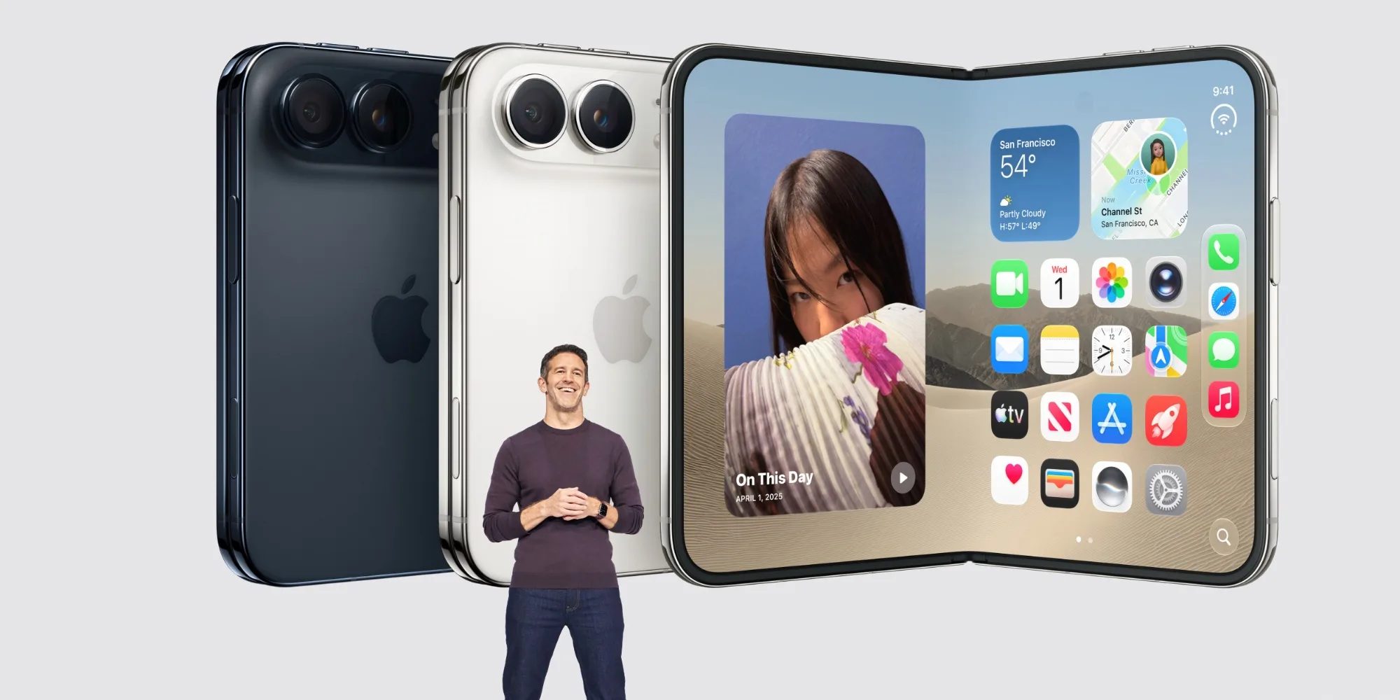 iPhone Duo登时代最佳发明榜,苹果CEO谈折叠屏十年路