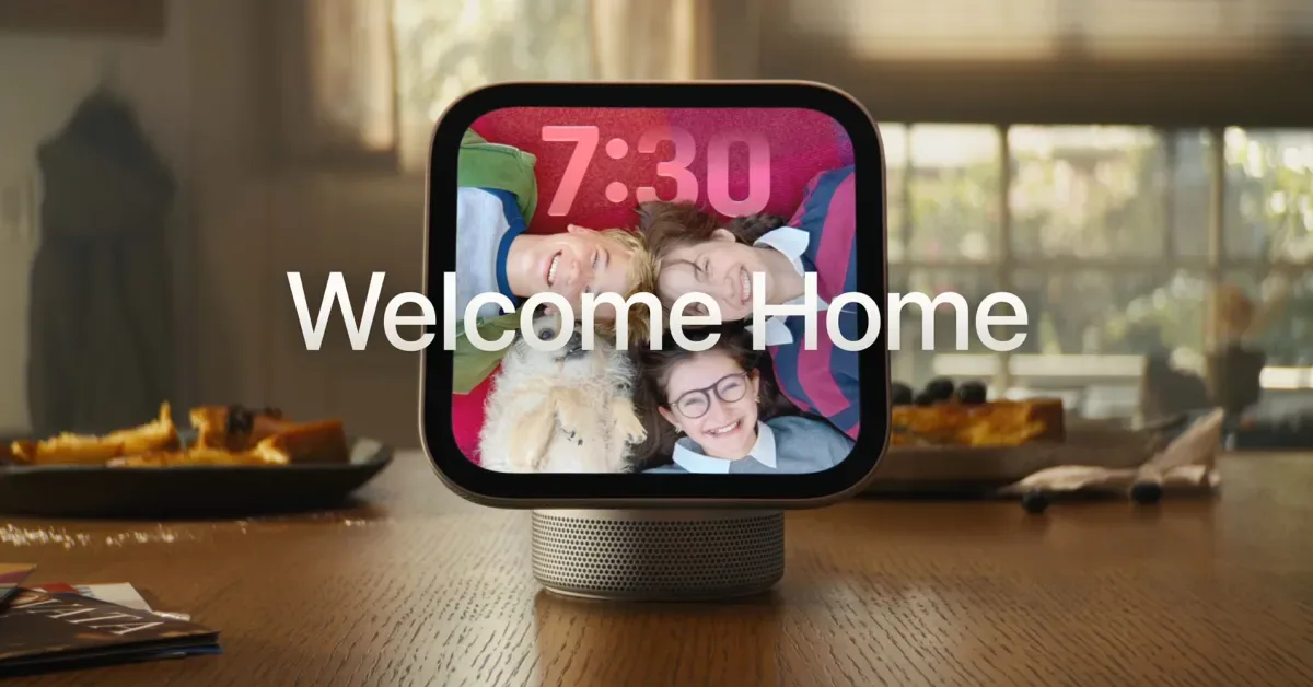 苹果HomeView智能家庭显示屏