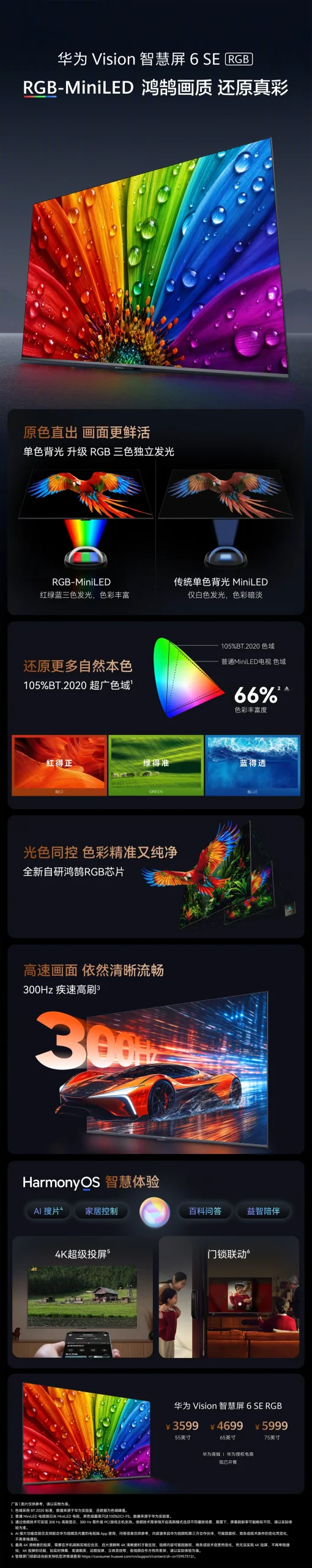 图片来源:IT之家 华为 Vision 智慧屏 6 SE RGB