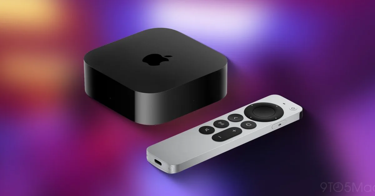 图片来源:9to5mac 第四代Apple TV 4K