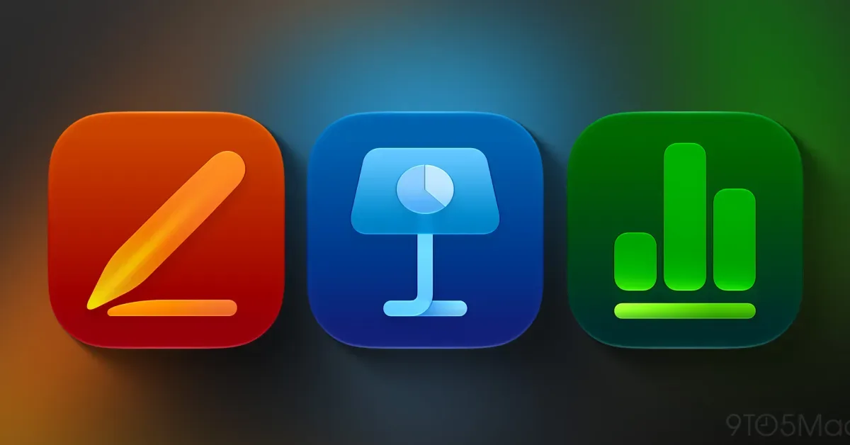 图片来源:9to5Mac 苹果 iWork 三件套新增“智能助手”功能
