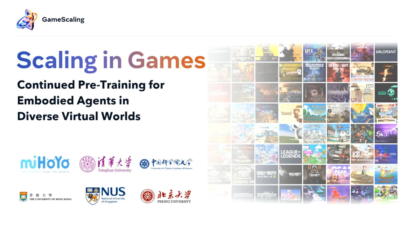 GameScaling 项目发布的模型与论文信息