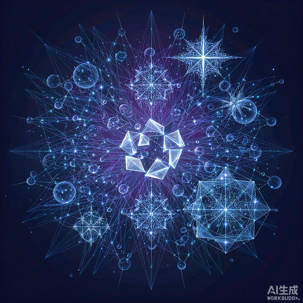 人工智能生成数学证明的概念图